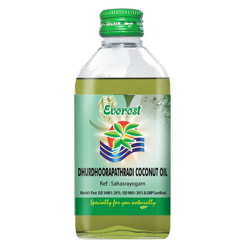 dhurdhoorapathradi coconut oil