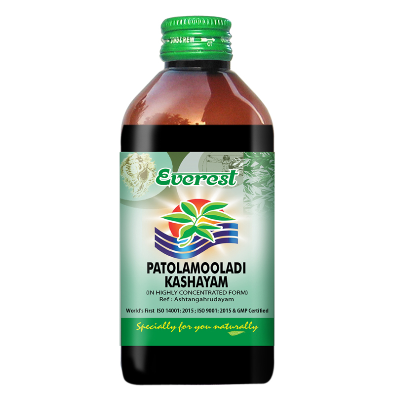 Patolamooladi kashayam medicines