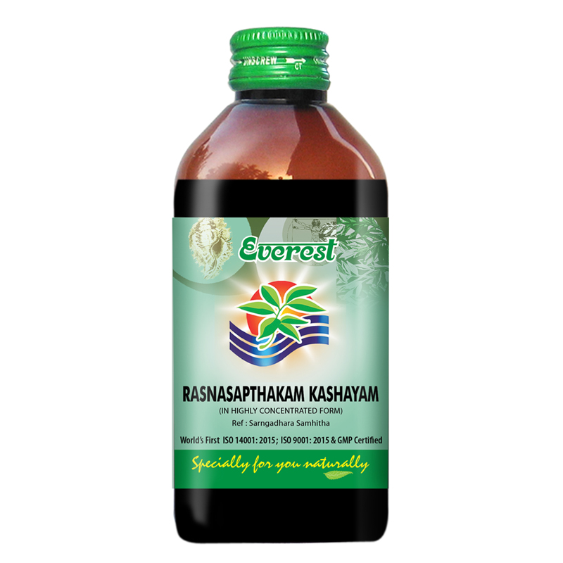 Rasnasapthakam kashayam medicines