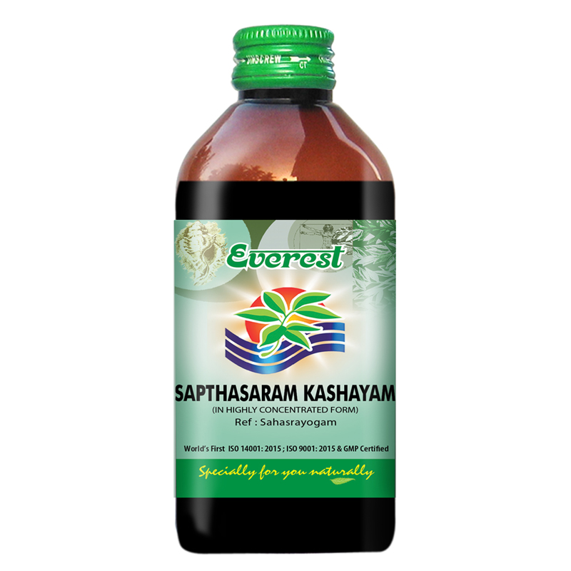 Sapthasaram kashayam medcinies